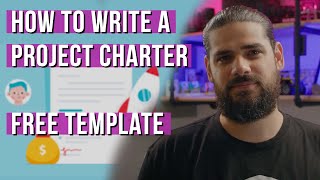 How to Write a Project Charter Template amp Example  TeamGantt [upl. by Yorgos60]