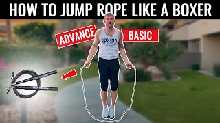 How to Jump Rope Like a BOXER Step by Step  Tony Jeffries [upl. by Elsy]