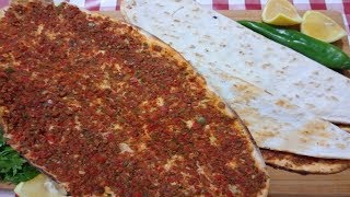 LAHMACUN NASIL YAPILIR HAKİKİ GAZİANTEP LAHMACUNU [upl. by Hastie]