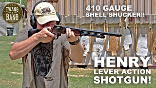 Henry Lever Action Shotgun 410 Gauge Shell Shucker [upl. by Webber]