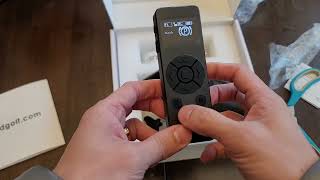 Alphard Golf Club Booster V2 CB Sidekick Wireless TetherFollow Unboxing [upl. by Noscire]