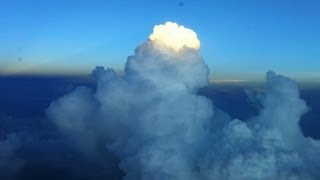 Flying in Thunderstorm Clouds [upl. by Lehteb]