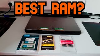 Alienware R4 RAM upgrade Corsair Vengance Crucial or Kingston HyperX JJs Laymans Review [upl. by Zenobia]