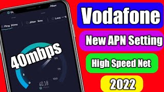 Vi apn Settings 2022  Vodafone apn Setting  Vi Network Problem  How To Increase Vi 4G Speed [upl. by Leroj]