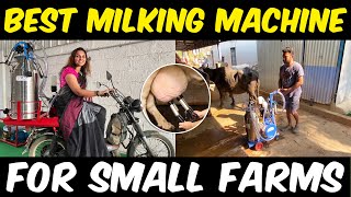 Best Milking Machine for small Dairy Farms  Milking Machine for Cows amp Buffalo  Price in India [upl. by Allemap]