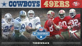 Iconic Rivalry Rekindled Cowboys vs 49ers 1992 NFC Championship [upl. by Ybanrab]