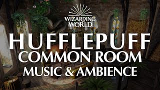 Hufflepuff Common Room  Harry Potter Music amp Ambience  4 Magical Scenes for Relaxation and Focus [upl. by Nylle]