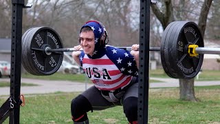 Can I Squat 405 LBS For A 20 Rep Max [upl. by Kral]