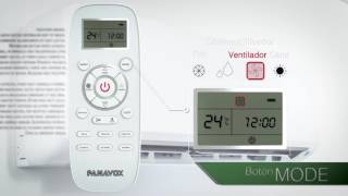 Tutorial Control Remoto Inverter AS Aire Acondicionado Panavox [upl. by Nikolaos158]