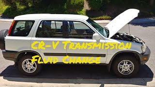 CRV Transmission Fluid Change 19972001 [upl. by Anerat374]