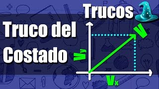 Como Descomponer un Vector Rápidamente Truco del costado [upl. by Kendell]