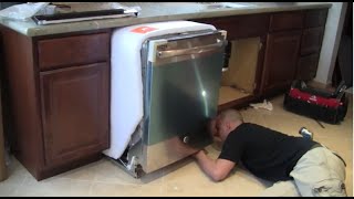 How to Install a Dishwasher Step by Step [upl. by Ayekam]