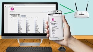 How to access localhost on android over wifi wampserver [upl. by Laehcor]