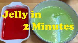 Jelly in 2 Minutes Homemade Jelly Recipe How To Make Perfect Jelly At Home Cook Jelly at home [upl. by Tanaka]