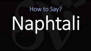 How to Pronounce Naphtali CORRECTLY [upl. by Jos740]