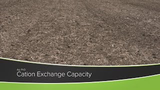 Cation Exchange Capacity From Ag PhD Show 1172  Air Date 92020 [upl. by Corkhill20]