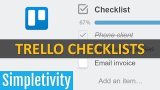 How to Use Checklists Effectively in Trello [upl. by Ilenay709]