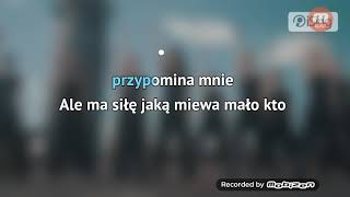 Karaoke tamta dziewczyna tekst 1 [upl. by Etteneg]