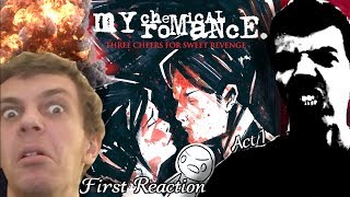 First Reaction to My Chemical Romance  Three Cheers For Sweet Revenge Part 1 ft NateIsLame [upl. by Ahsot]