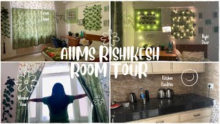 AIIMS Rishikesh Hostel Room Tour MBBS [upl. by Niwred]