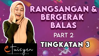 eTuisyen TINGKATAN 3 SAINS  Bab 1  Rangsangan amp Bergerak Balas PART 2 [upl. by Tertius464]