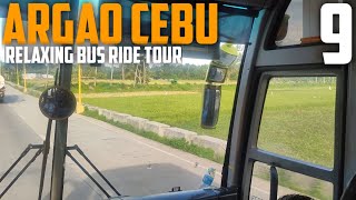 ARGAO CEBU  RELAXING BUS RIDE TOUR [upl. by Ennael]