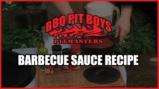 How to make a Barbecue Sauce  Recipe Sauce [upl. by Schaaff266]