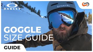 Oakley Goggle Size Guide Update  SportRx [upl. by Sergu929]