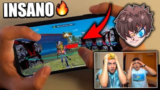 ASI REACCIONAMOS AL VER LAS MANOS DE RUOK JUGANDO FREE FIRE EN SU TELEFONO brutal  TheDonato [upl. by Mohsen90]