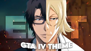 Aizen x Urahara  GTA IV Theme Edit [upl. by Laeno]