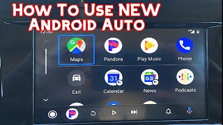 How To Use The NEW Android Auto [upl. by Clementine]