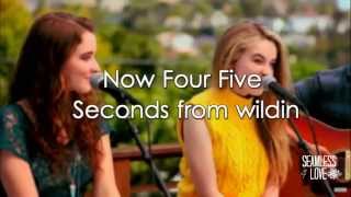 Four Five Seconds  Sabrina Carpenter Lyrics [upl. by Gianina356]