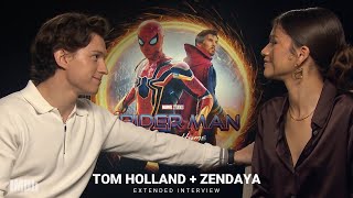 Tom Holland amp Zendaya Answer Fan Questions  Extended Interview [upl. by Attinahs]