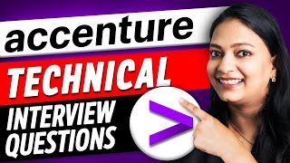 Accenture Technical Interview Questions Freshers amp Experienced  HR Round [upl. by Yehudit]