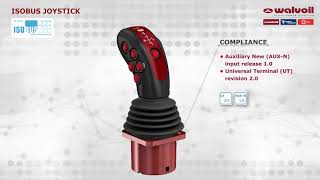 Joystick ISOBUS Walvoil  Walvoil ISOBUS Joystick [upl. by Nairot125]