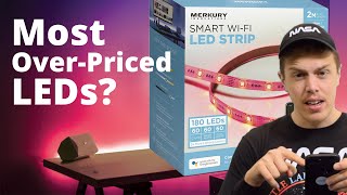 SMART LED Light Strip  Merkury SMART WiFi LED Strip  Setup amp Review [upl. by Anez]