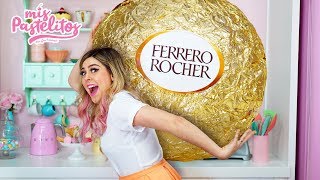 FERRERO GIGANTE SORPRESA  MIS PASTELITOS [upl. by Kwasi]