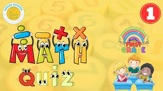 Math Quiz for Grade 1  Questions and Answers  Class 1 [upl. by Shyamal]