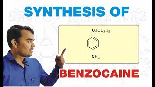 SYNTHESIS OF BENZOCAINE  MEDICINAL CHEMISTRY [upl. by Ahsile]