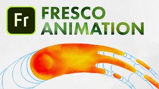 Animating in Adobe Fresco amp After Effects  Workflow Tutorial [upl. by Nooj]