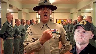 Gunnery Sgt Hartman  R Lee Ermey Classic Interview Marine Reacts [upl. by Syhr]