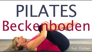 • 25 min Pilates Kurs speziell für den Beckenboden ohne Geräte [upl. by Adrahs]