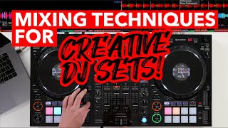 Mixing Techniques for Creative DJ Sets  Pioneer DJ DDJ1000 Performance [upl. by Irvine371]