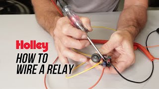 How To Wire An Automotive Relay [upl. by Adliwa703]