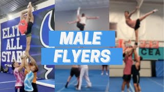 Amazing male cheerleading flyers Compilation [upl. by Thirzia]