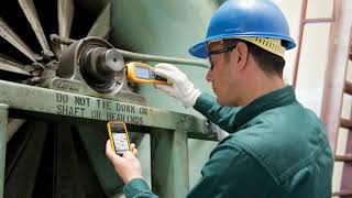 Fluke 805 FC Vibration Meter [upl. by Nwhas441]