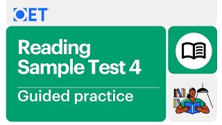 OET Reading Sample Test 4  Guided Practice [upl. by Darda437]