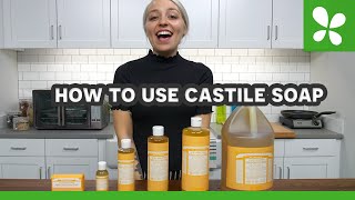 How To Use Dr Bronners Castile Soap [upl. by Inerney]