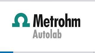 Metrohm Autolab NOVA 2 – EIS Circuit Fit [upl. by Ahsenik694]